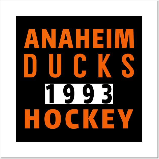 Anaheim Ducks Hockey Classic Wall Art by Medo Creations